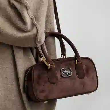 TOMATO&POTATO Bowling Bag Deep Brown