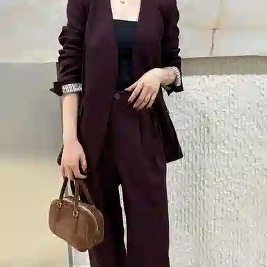 TOMATO&POTATO Bowling Bag Deep Brown