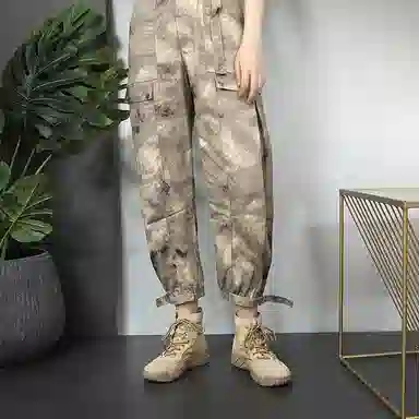 敦奴 二层牛皮 耐磨增高 舒适 短筒 户外靴 男女同款 卡其色