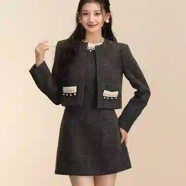 Beauty at 19 Miu Sleeveless A-Line Dress Set