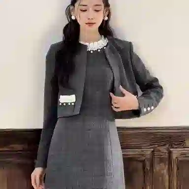 Beauty at 19 Miu Sleeveless A-Line Dress Set