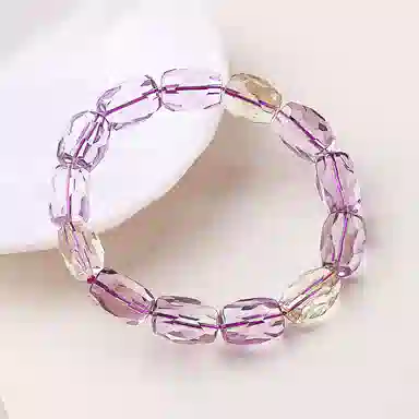 盈满堂 优雅简约 水晶 玉石手串 男女同款情侣款