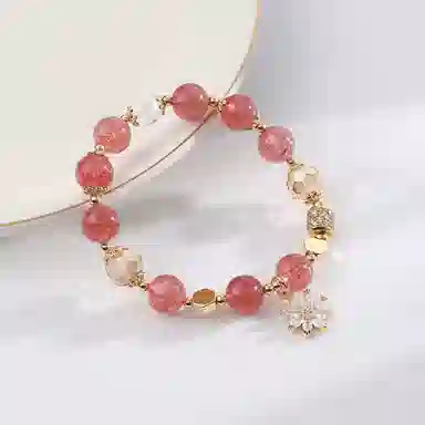 盈满堂 夏日花语 小众设计 水晶 玉石手串 女款