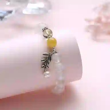 盈满堂 麦穗单圈 简约百搭 水晶 手串 男女同款情侣款