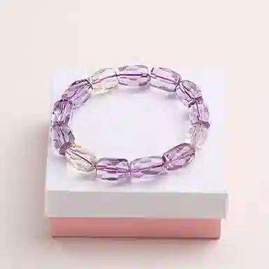 盈满堂 优雅简约 水晶 玉石手串 男女同款情侣款