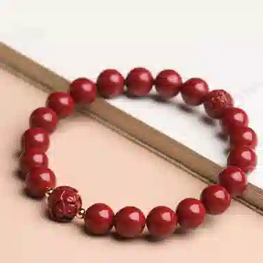盈满堂 好事莲莲 新中式莲花 朱砂 手串 女款