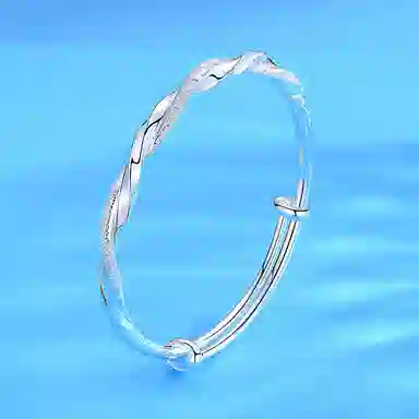 戴之银 爱意交织 合金 手镯 女款