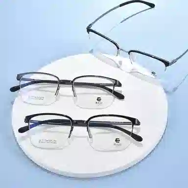 康视顿 睿智眉线 光学镜架 男女同款情侣款