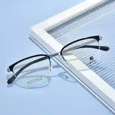 康视顿 睿智眉线 光学镜架 男女同款情侣款