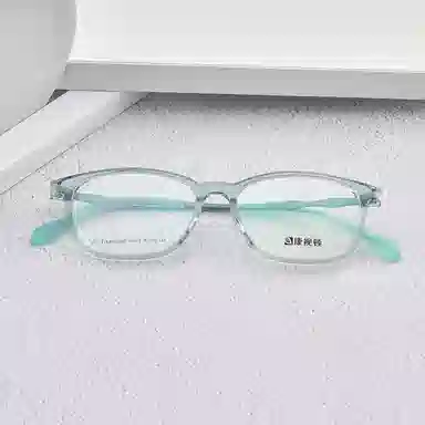 【联系客服可配度数】 康视顿 超轻 简约中性 β钛 方形 光学镜架 女款