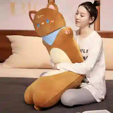公主恋人 可爱卡通猫咪长条枕 玩偶 毛绒公仔