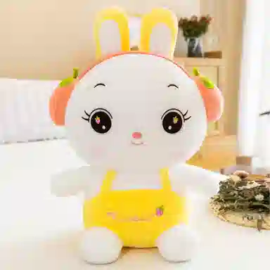 公主恋人 草莓水果免 陪伴萌物 可爱萌兔 玩偶 毛绒公仔