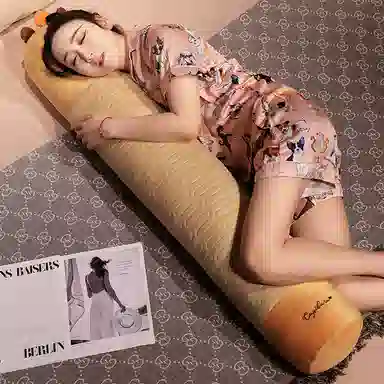 公主恋人 卡通创意水豚动物长抱枕 陪伴治愈 玩偶周边