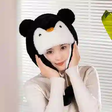 公主恋人 创意软萌哈士奇 企鹅帽子 限定舒适柔软 萌趣可爱 玩偶周边