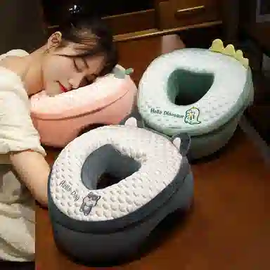 公主恋人 加高镂空冰豆豆护眼午睡枕 趴枕靠枕 玩偶周边