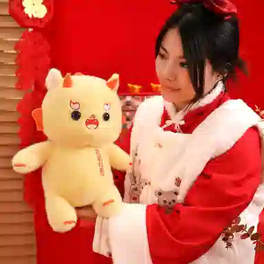 公主恋人 可爱呆萌有龙则灵龙崽 玩偶 毛绒公仔