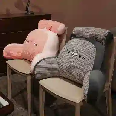 公主恋人 卡通动物玉米绒腰靠 靠枕 靠垫 玩偶周边