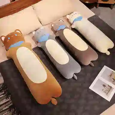 公主恋人 可爱卡通猫咪长条枕 玩偶 毛绒公仔