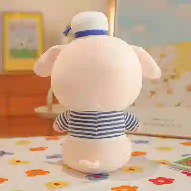 公主恋人 穿衣猪猪 海军风 玩偶 毛绒公仔