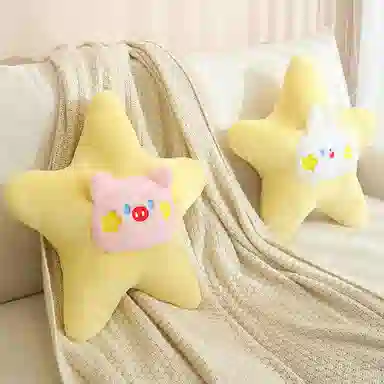 公主恋人 陪伴可爱五角星动物抱枕 创意布娃娃 玩偶 毛绒公仔