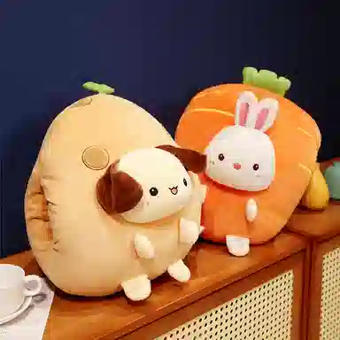 公主恋人 超萌可爱暖手抱枕 玩偶 毛绒公仔