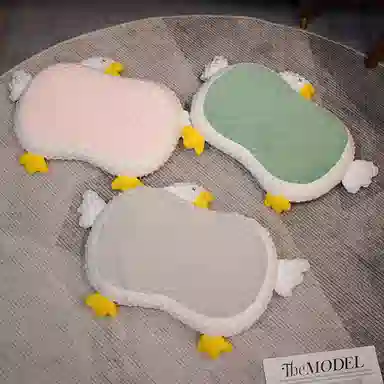 公主恋人 卡通大鹅午睡枕猫肚枕 玩偶周边