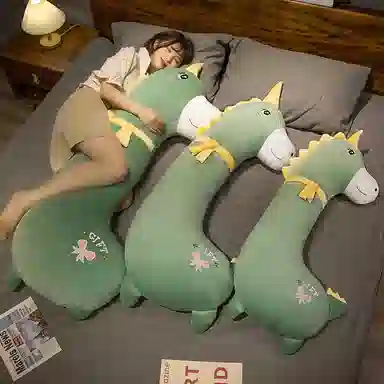 公主恋人 卡通动物夹腿抱枕 靠枕 玩偶周边