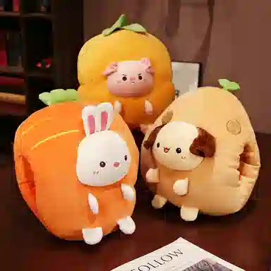 公主恋人 超萌可爱暖手抱枕 玩偶 毛绒公仔