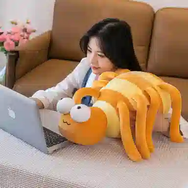 公主恋人 条纹长腿蜘蛛 玩偶 毛绒公仔