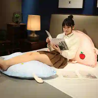 公主恋人 冰豆豆半圆抱枕头 玩偶周边