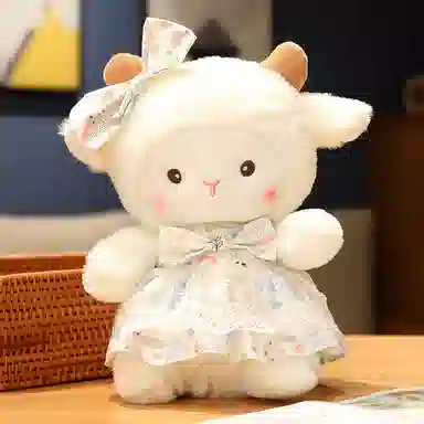 公主恋人 少女系小羊 换装布娃娃抱枕 玩偶 毛绒公仔