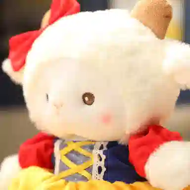 公主恋人 少女系小羊 换装布娃娃抱枕 玩偶 毛绒公仔