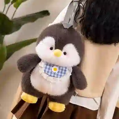 公主恋人 萌趣造型企鹅崽崽包包 玩偶 毛绒公仔
