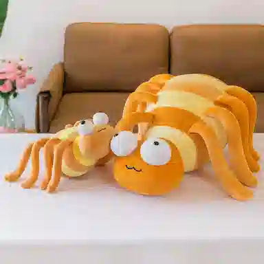 公主恋人 条纹长腿蜘蛛 玩偶 毛绒公仔