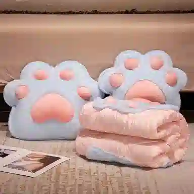 公主恋人 卡通可爱猫抓抱枕被 创意布娃娃布偶 玩偶周边