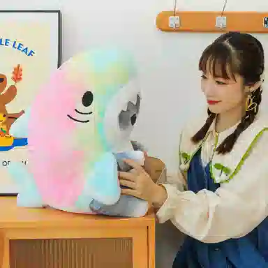 公主恋人 鲨鱼猫 玩偶 毛绒公仔