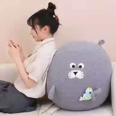 公主恋人 卡通毛绒瑜伽球 训练球靠枕 玩偶周边