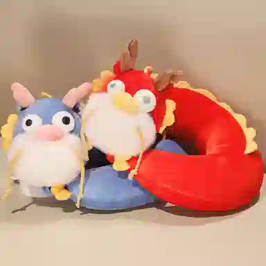 公主恋人 龙摆尾系列异形颈枕 玩偶周边