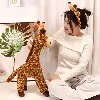 公主恋人 长颈鹿娃娃 玩偶 毛绒公仔