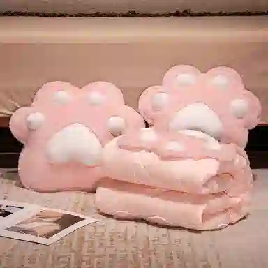 公主恋人 卡通可爱猫抓抱枕被 创意布娃娃布偶 玩偶周边