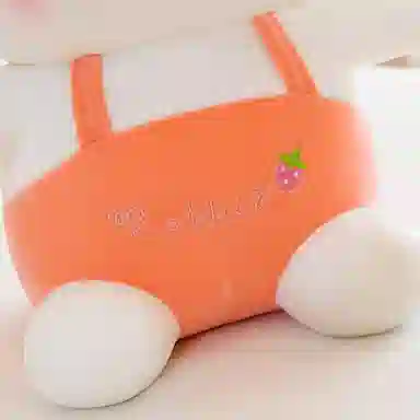 公主恋人 草莓水果免 陪伴萌物 可爱萌兔 玩偶 毛绒公仔