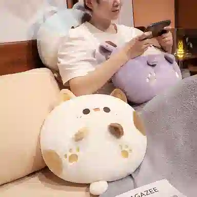 公主恋人 可爱小动物三用抱枕毯 玩偶周边