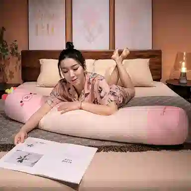 公主恋人 卡通创意水豚动物长抱枕 陪伴治愈 玩偶周边