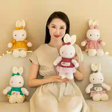 公主恋人 雅苏兔 穿衣兔子 玩偶 毛绒公仔