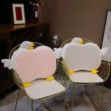 公主恋人 卡通大鹅午睡枕猫肚枕 玩偶周边