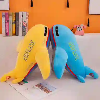 公主恋人 卡通飞机抱枕 玩偶 毛绒公仔