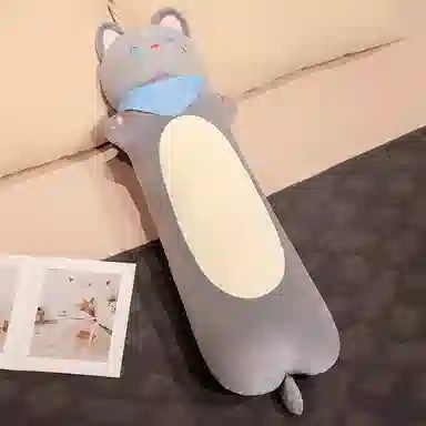 公主恋人 可爱卡通猫咪长条枕 玩偶 毛绒公仔