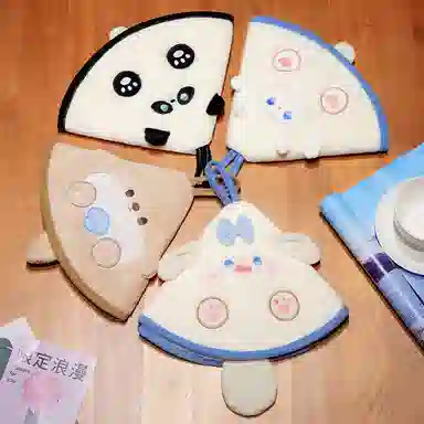 公主恋人 卡通胖哒挂式擦手巾 强力吸水不易掉毛 可爱毛巾 玩偶周边