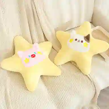 公主恋人 陪伴可爱五角星动物抱枕 创意布娃娃 玩偶 毛绒公仔