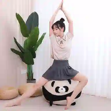 公主恋人 卡通毛绒瑜伽球 训练球靠枕 玩偶周边